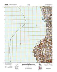 Redondo Beach California Historical topographic map, 1:24000 scale, 7.5 X 7.5 Minute, Year 2012