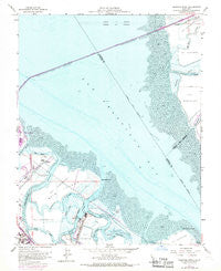 Redwood Point California Historical topographic map, 1:24000 scale, 7.5 X 7.5 Minute, Year 1959