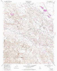 Reward California Historical topographic map, 1:24000 scale, 7.5 X 7.5 Minute, Year 1950