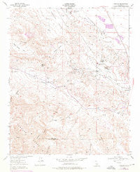 Reward California Historical topographic map, 1:24000 scale, 7.5 X 7.5 Minute, Year 1950