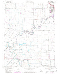 Ripon California Historical topographic map, 1:24000 scale, 7.5 X 7.5 Minute, Year 1969