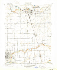 Riverbank California Historical topographic map, 1:31680 scale, 7.5 X 7.5 Minute, Year 1916