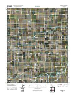 Riverdale California Historical topographic map, 1:24000 scale, 7.5 X 7.5 Minute, Year 2012