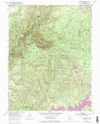 Robbs Peak California Historical topographic map, 1:24000 scale, 7.5 X 7.5 Minute, Year 1950