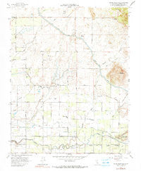 Round Mountain California Historical topographic map, 1:24000 scale, 7.5 X 7.5 Minute, Year 1964