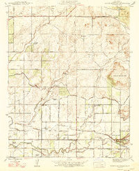 Round Mountain California Historical topographic map, 1:24000 scale, 7.5 X 7.5 Minute, Year 1947