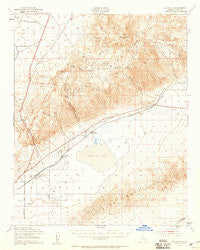 Saltdale California Historical topographic map, 1:62500 scale, 15 X 15 Minute, Year 1943