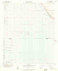 Salton California Historical topographic map, 1:24000 scale, 7.5 X 7.5 Minute, Year 1956