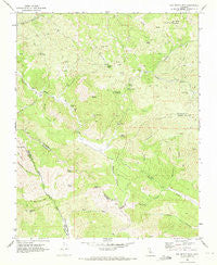 San Benito Mtn California Historical topographic map, 1:24000 scale, 7.5 X 7.5 Minute, Year 1969