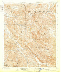 San Benito California Historical topographic map, 1:62500 scale, 15 X 15 Minute, Year 1931