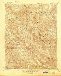 San Benito California Historical topographic map, 1:62500 scale, 15 X 15 Minute, Year 1931