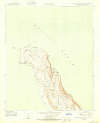San Clemente Island North California Historical topographic map, 1:24000 scale, 7.5 X 7.5 Minute, Year 1950