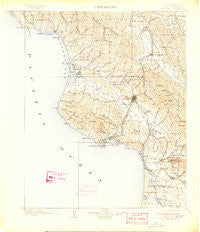 San Luis California Historical topographic map, 1:125000 scale, 30 X 30 Minute, Year 1900