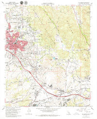 San Marcos California Historical topographic map, 1:24000 scale, 7.5 X 7.5 Minute, Year 1968