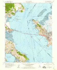 San Quentin California Historical topographic map, 1:24000 scale, 7.5 X 7.5 Minute, Year 1959