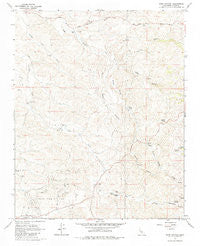Sand Canyon California Historical topographic map, 1:24000 scale, 7.5 X 7.5 Minute, Year 1965