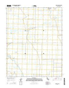 Sandy Mush California Current topographic map, 1:24000 scale, 7.5 X 7.5 Minute, Year 2015