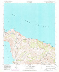 Santa Catalina North California Historical topographic map, 1:24000 scale, 7.5 X 7.5 Minute, Year 1943