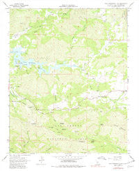 Santa Margarita Lake California Historical topographic map, 1:24000 scale, 7.5 X 7.5 Minute, Year 1967