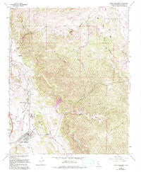 Santa Margarita California Historical topographic map, 1:24000 scale, 7.5 X 7.5 Minute, Year 1965