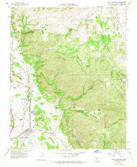 Santa Margarita California Historical topographic map, 1:24000 scale, 7.5 X 7.5 Minute, Year 1965