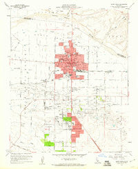 Santa Maria California Historical topographic map, 1:24000 scale, 7.5 X 7.5 Minute, Year 1959