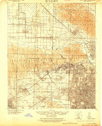 Santa Monica California Historical topographic map, 1:62500 scale, 15 X 15 Minute, Year 1921