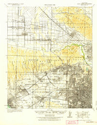 Santa Monica California Historical topographic map, 1:62500 scale, 15 X 15 Minute, Year 1921
