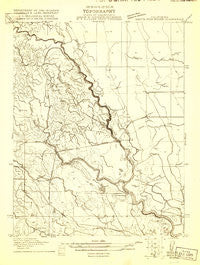 Santa Rita Bridge California Historical topographic map, 1:31680 scale, 7.5 X 7.5 Minute, Year 1920