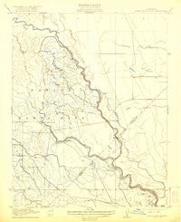 Santa Rita Bridge California Historical topographic map, 1:31680 scale, 7.5 X 7.5 Minute, Year 1922