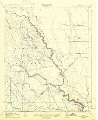 Santa Rita Bridge California Historical topographic map, 1:31680 scale, 7.5 X 7.5 Minute, Year 1922