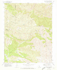 Santa Rita Peak California Historical topographic map, 1:24000 scale, 7.5 X 7.5 Minute, Year 1969