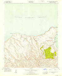 Santa Rosa Island North California Historical topographic map, 1:24000 scale, 7.5 X 7.5 Minute, Year 1943