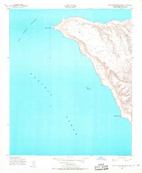 Santa Rosa Island West California Historical topographic map, 1:24000 scale, 7.5 X 7.5 Minute, Year 1943