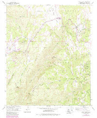 Santa Ysabel California Historical topographic map, 1:24000 scale, 7.5 X 7.5 Minute, Year 1960