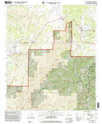 Santa Ysabel California Historical topographic map, 1:24000 scale, 7.5 X 7.5 Minute, Year 1997