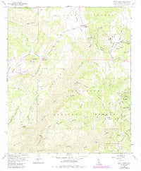 Santa Ysabel California Historical topographic map, 1:24000 scale, 7.5 X 7.5 Minute, Year 1960