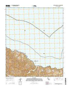 Santa Cruz Island C OE N California Current topographic map, 1:24000 scale, 7.5 X 7.5 Minute, Year 2015