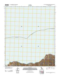 Santa Rosa Island North OE W California Historical topographic map, 1:24000 scale, 7.5 X 7.5 Minute, Year 2012