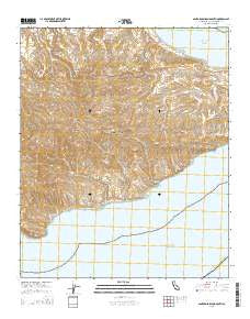 Santa Rosa Island South California Current topographic map, 1:24000 scale, 7.5 X 7.5 Minute, Year 2015