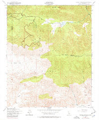 Sawmill Mountain California Historical topographic map, 1:24000 scale, 7.5 X 7.5 Minute, Year 1943