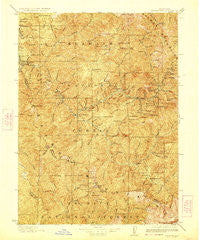 Sawyers Bar California Historical topographic map, 1:125000 scale, 30 X 30 Minute, Year 1923