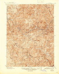 Sawyers Bar California Historical topographic map, 1:125000 scale, 30 X 30 Minute, Year 1923