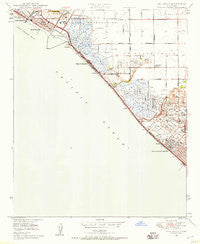 Seal Beach California Historical topographic map, 1:24000 scale, 7.5 X 7.5 Minute, Year 1949