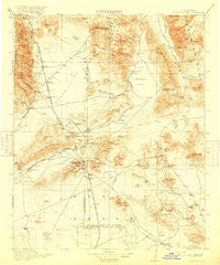Searles Lake California Historical topographic map, 1:250000 scale, 1 X 1 Degree, Year 1915
