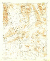 Searles Lake California Historical topographic map, 1:250000 scale, 1 X 1 Degree, Year 1915