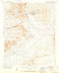Searles Lake California Historical topographic map, 1:62500 scale, 15 X 15 Minute, Year 1950