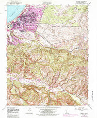 Seaside California Historical topographic map, 1:24000 scale, 7.5 X 7.5 Minute, Year 1947