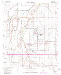 Seeley California Historical topographic map, 1:24000 scale, 7.5 X 7.5 Minute, Year 1957