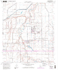 Seeley California Historical topographic map, 1:24000 scale, 7.5 X 7.5 Minute, Year 1957